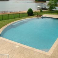 Custom Vanishing pool in Atlanta Georgia