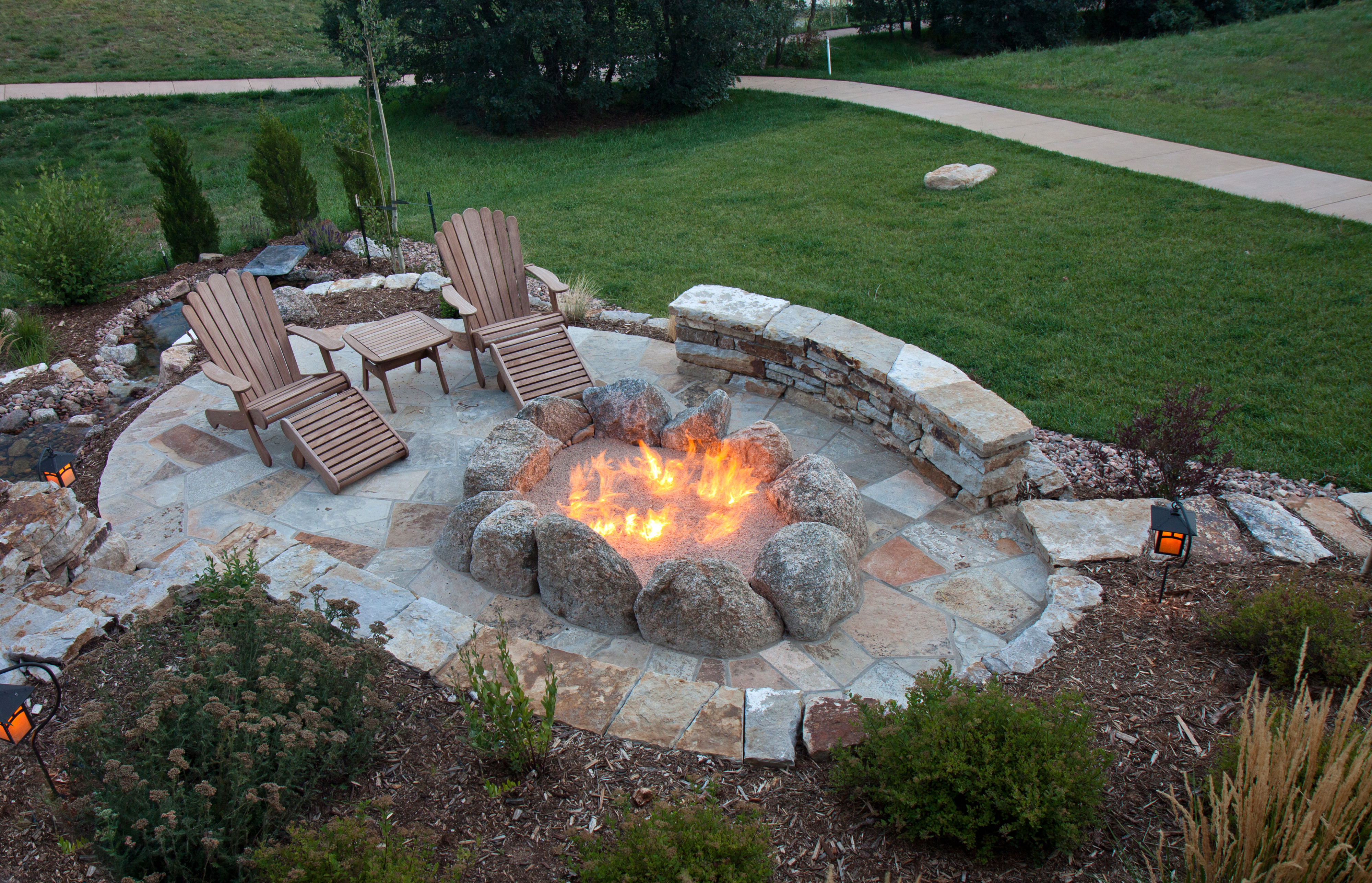 Custom Fire Pit | Atlanta Outdoor Designs Inc
